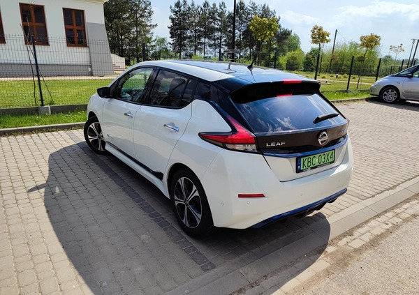 Nissan Leaf cena 71500 przebieg: 85000, rok produkcji 2018 z Bochnia małe 436